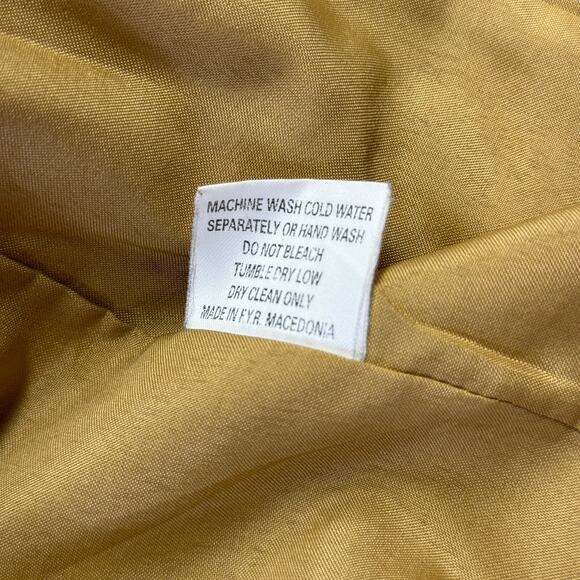 Sandro Women's Shearling Jacket SZ XL Brown Teddy Bear Coat Fuzzy Cozy Classic - Picture 11 of 12